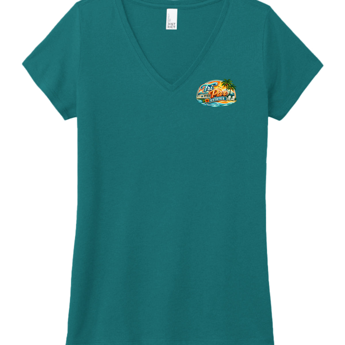 Heathered Teal - DM1350L - FRONT