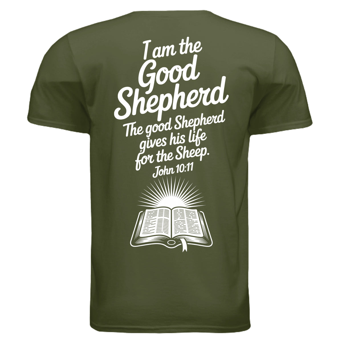 MILITARY GREEN - G640 - BACK