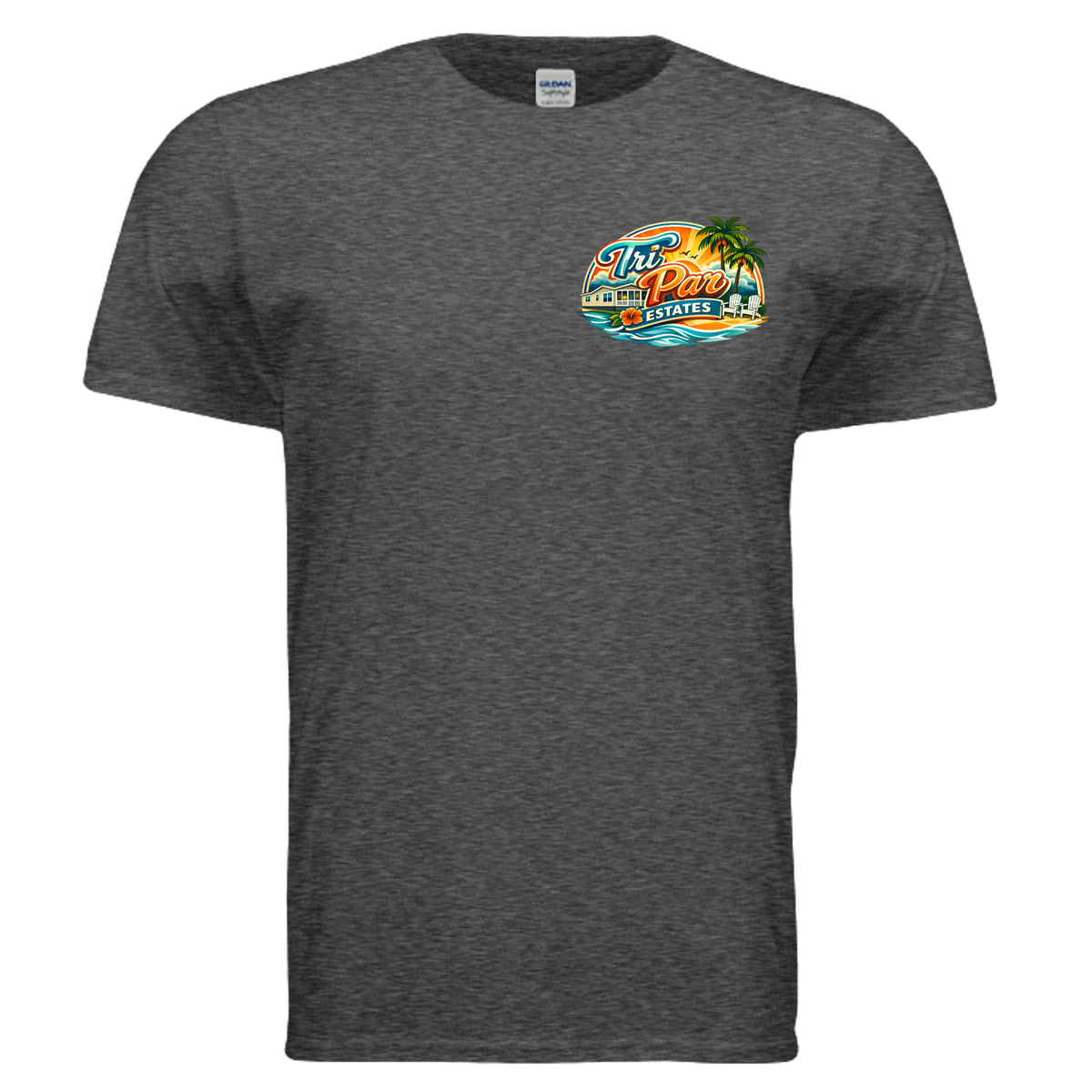 DARK HEATHER - G640 - FRONT