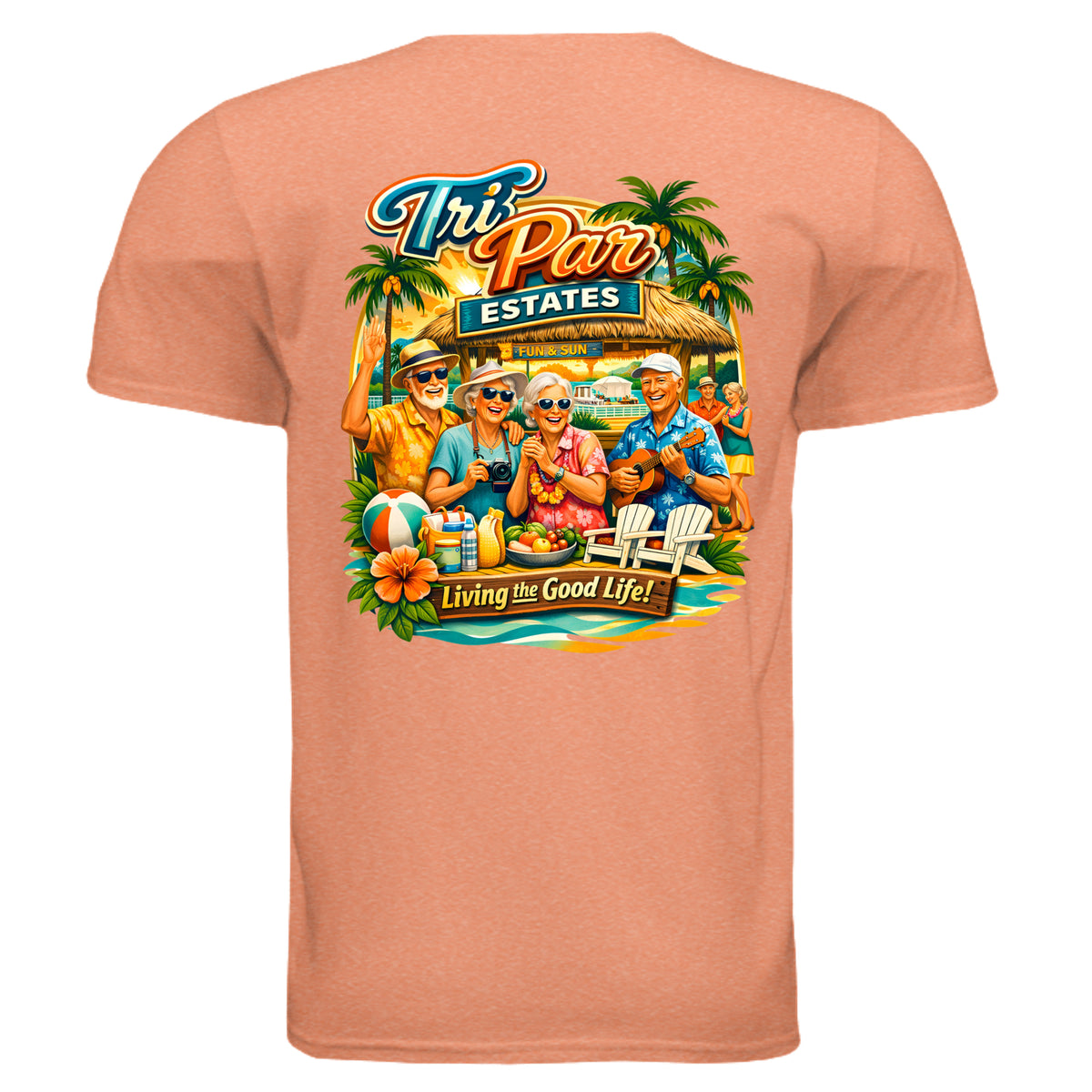 HEATHER ORANGE - G640 - BACK
