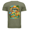 HEATHER MILITARY GREEN - G640 - BACK
