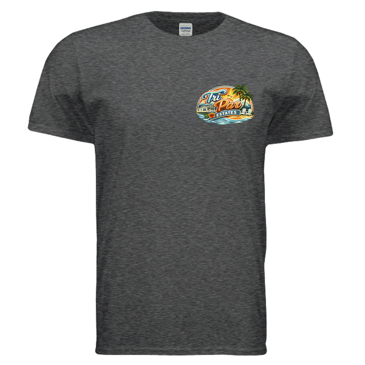 DARK HEATHER - G640 - FRONT