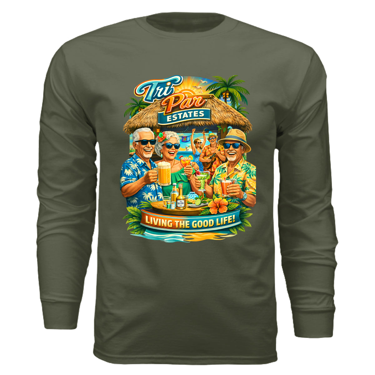 MILITARY GREEN - 3501 - FRONT
