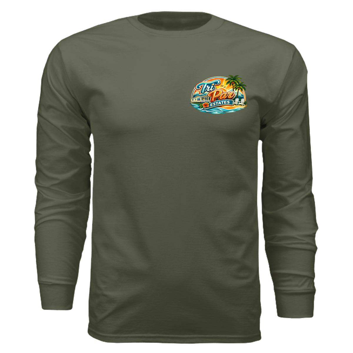 MILITARY GREEN - 3501 - FRONT