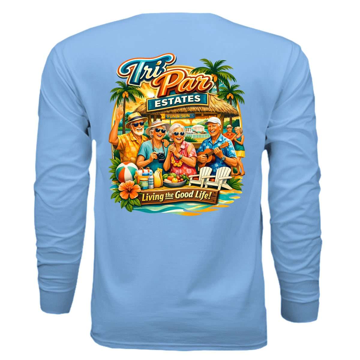 Carolina Blue - 3501 - BACK