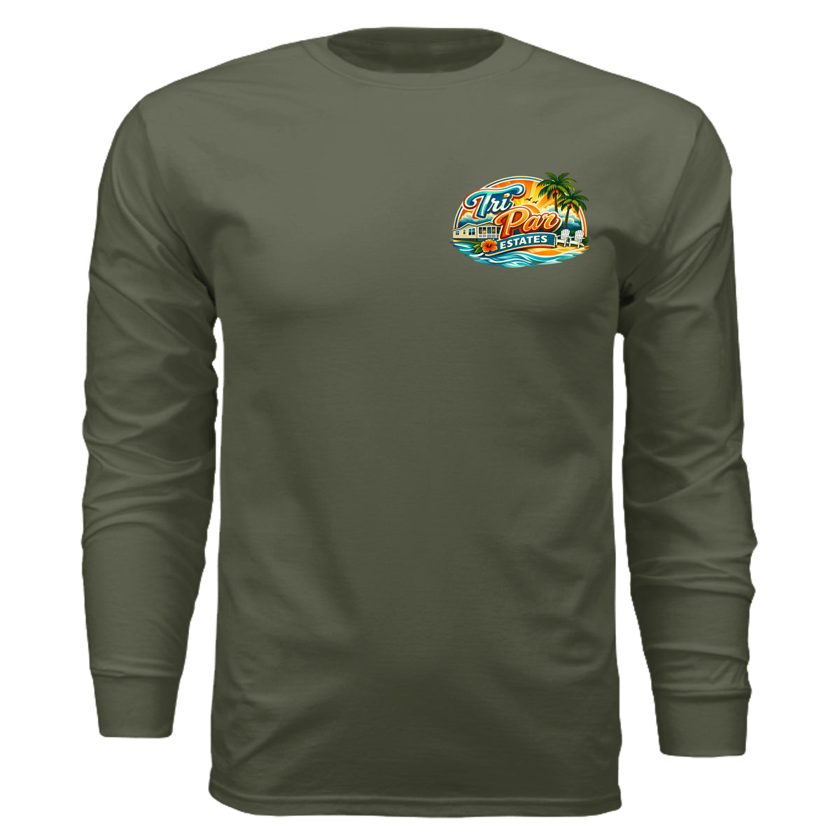 MILITARY GREEN - 3501 - FRONT