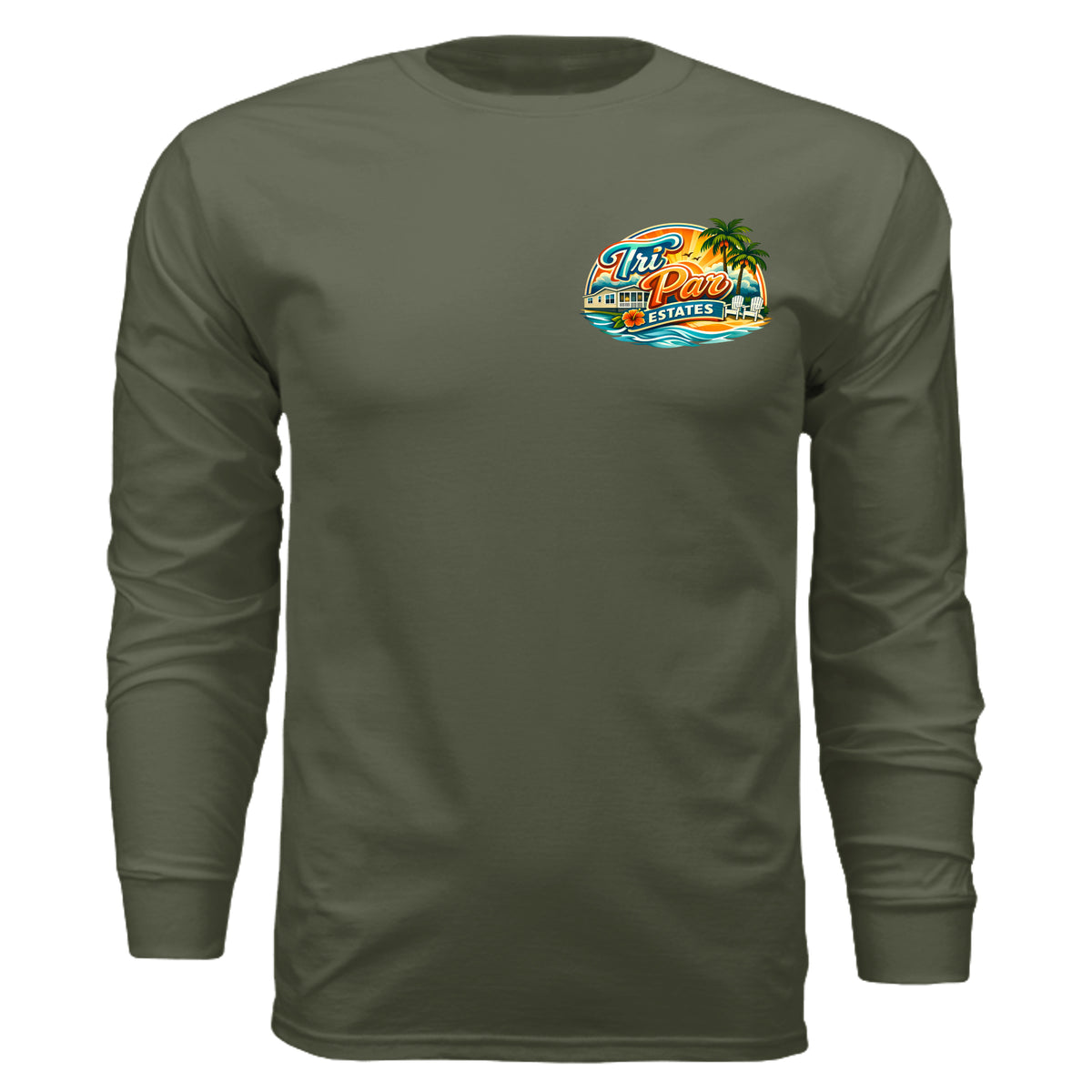 MILITARY GREEN - 3501 - FRONT