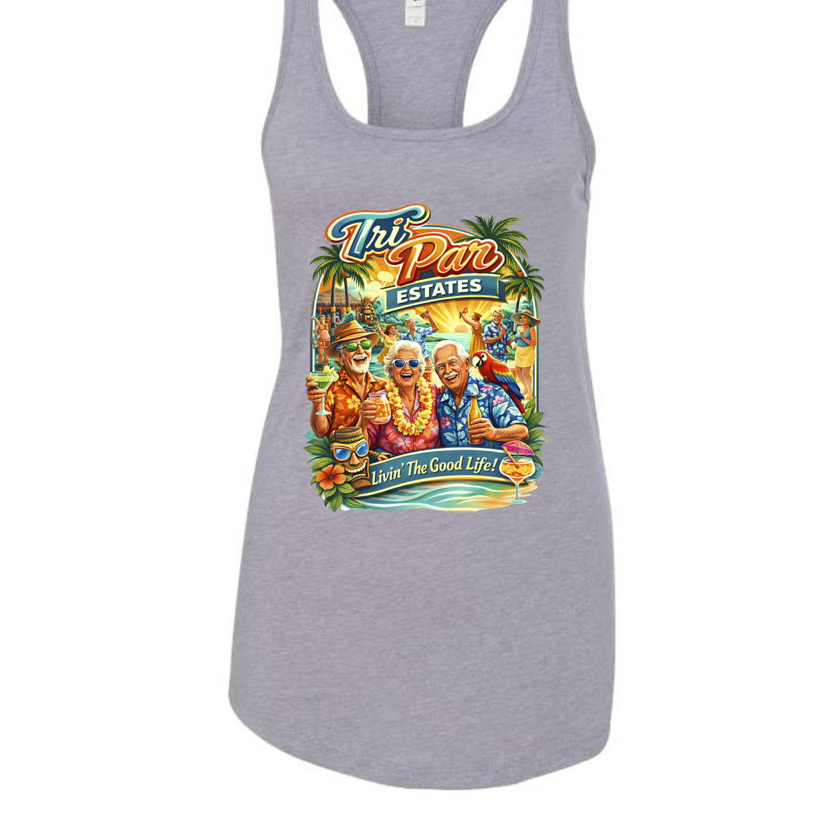 Heather Gray - N1533 - FRONT