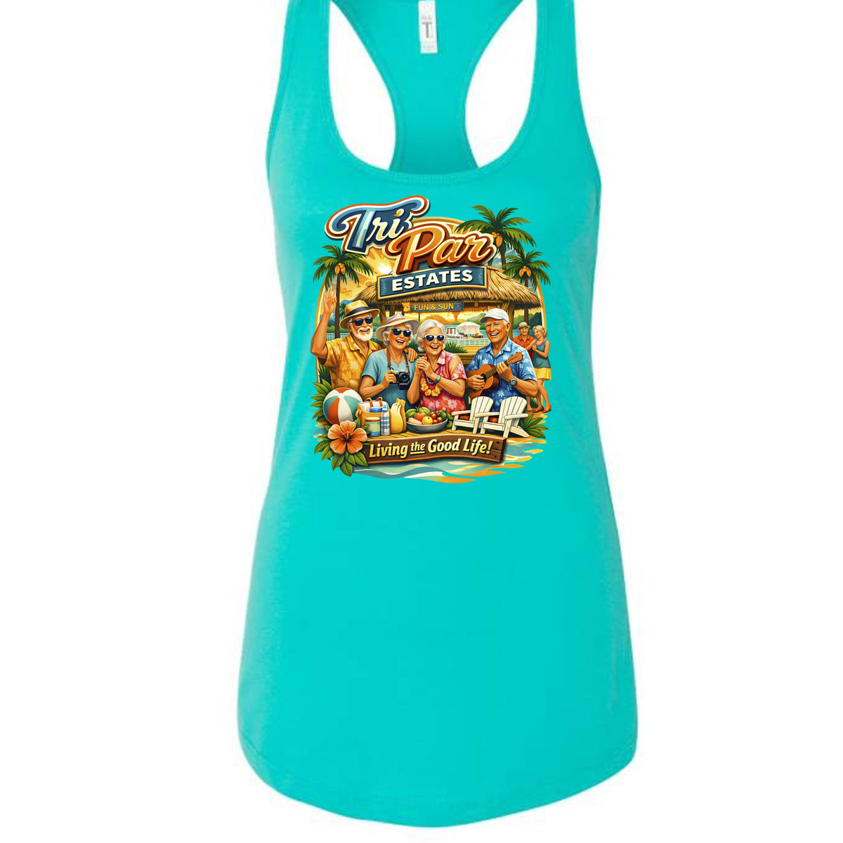 Tahiti Blue - N1533 - FRONT