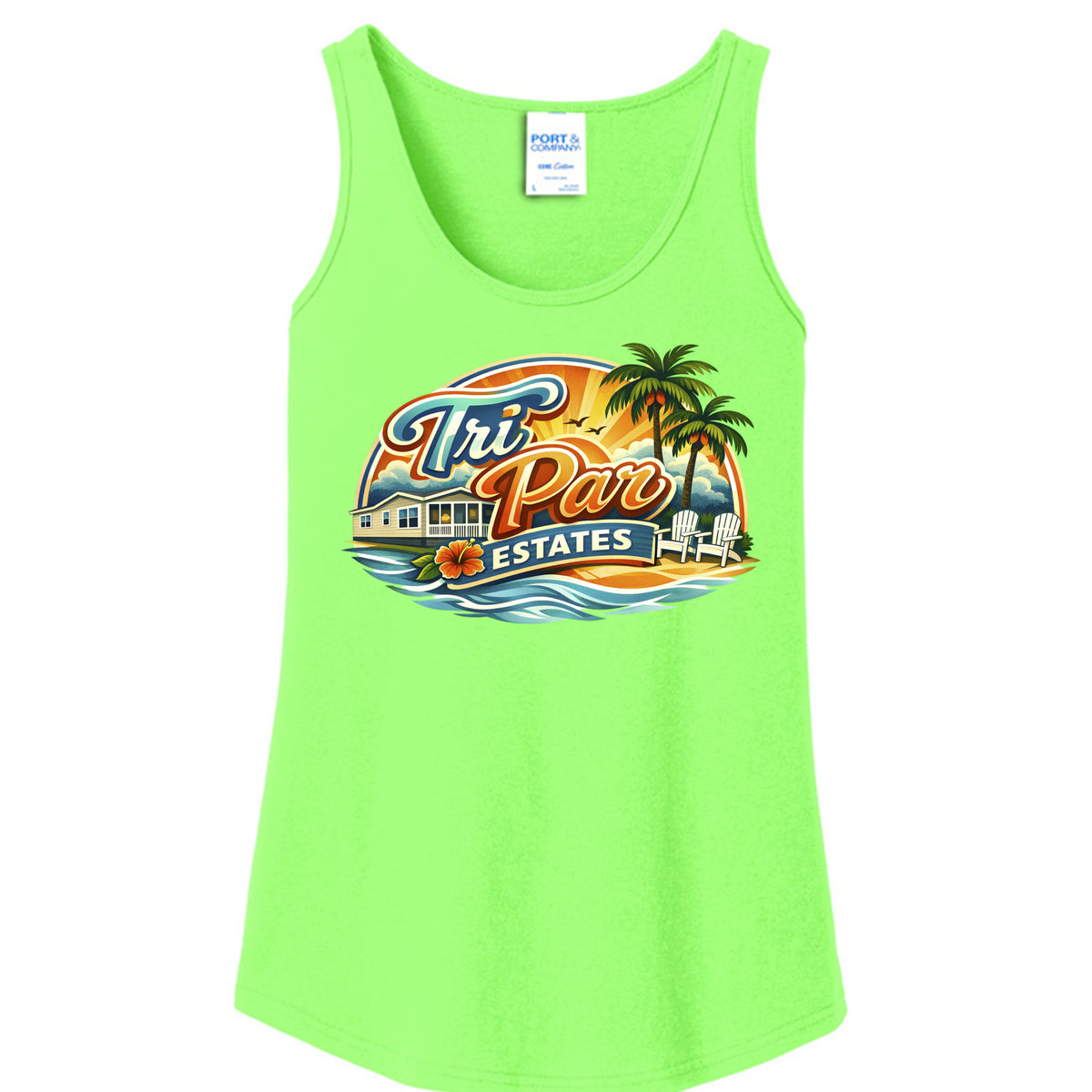 Neon Green - LPC54TT - FRONT