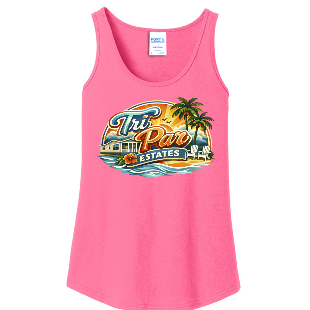 Neon Pink - LPC54TT - FRONT