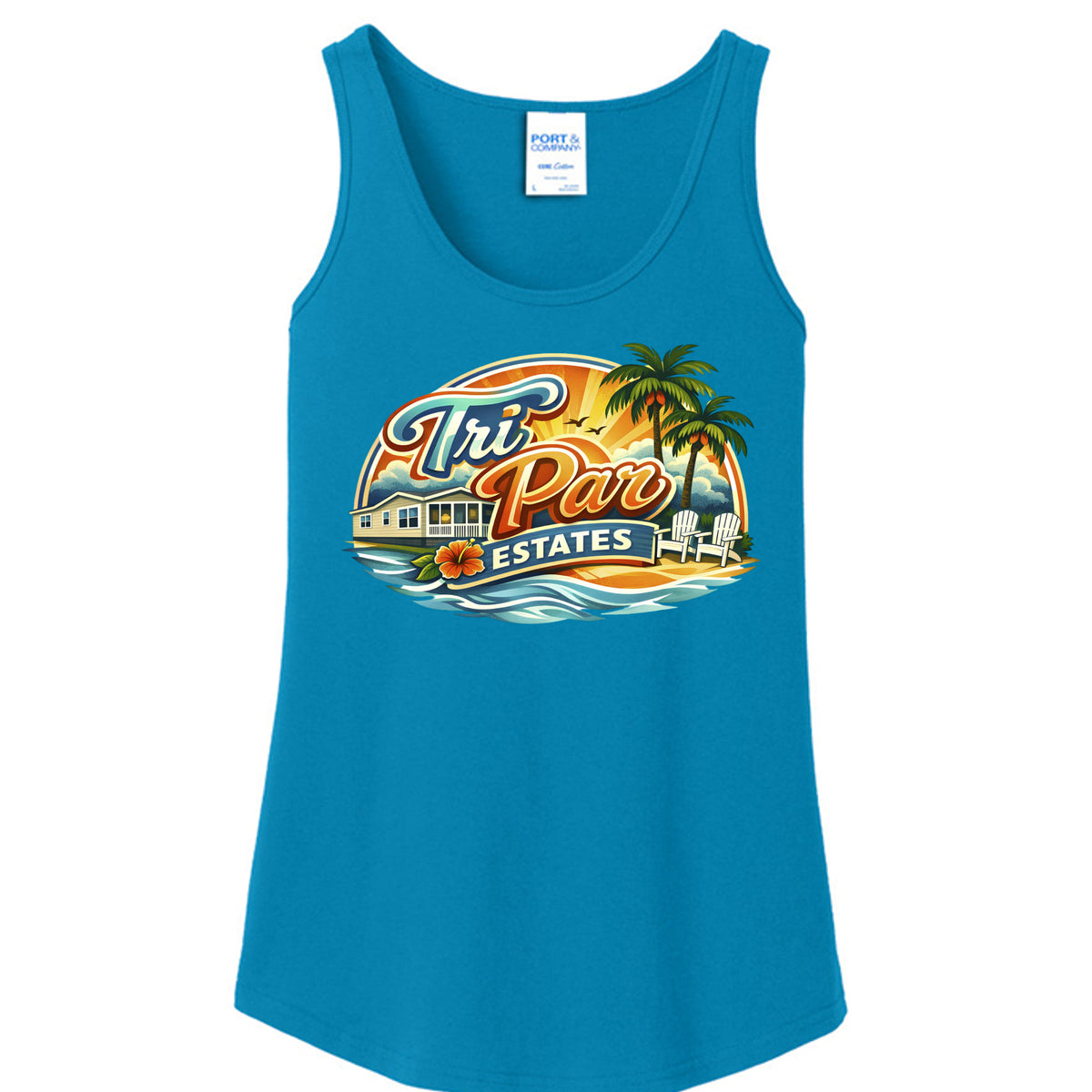 Neon Blue - LPC54TT - FRONT