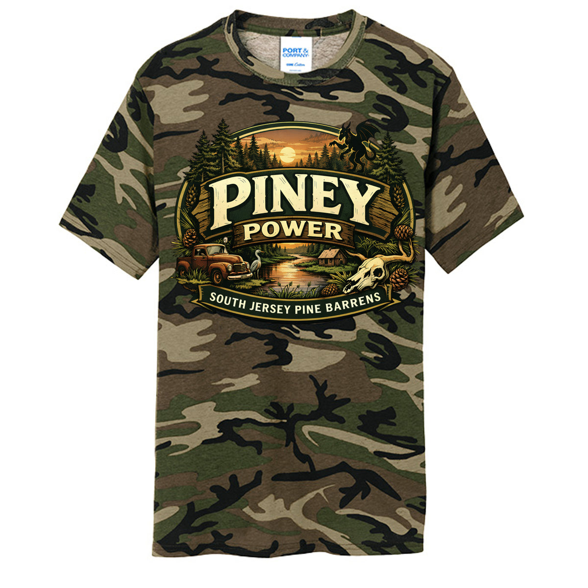 Military Camo - PC54C - FRONT