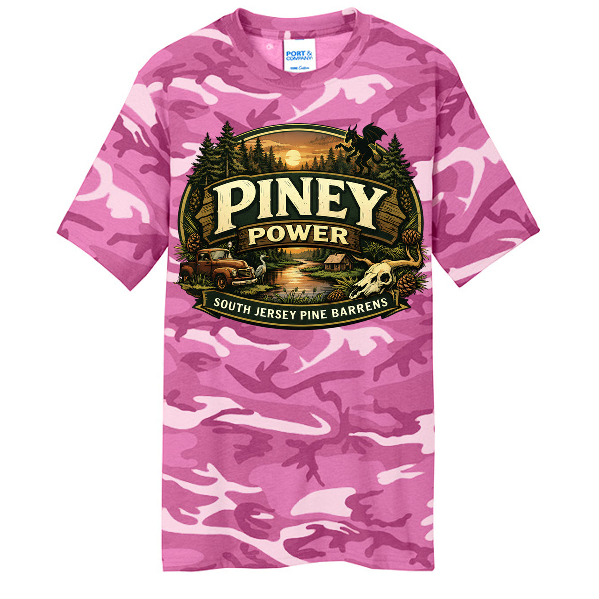 PINK CAMO - PC54C - FRONT
