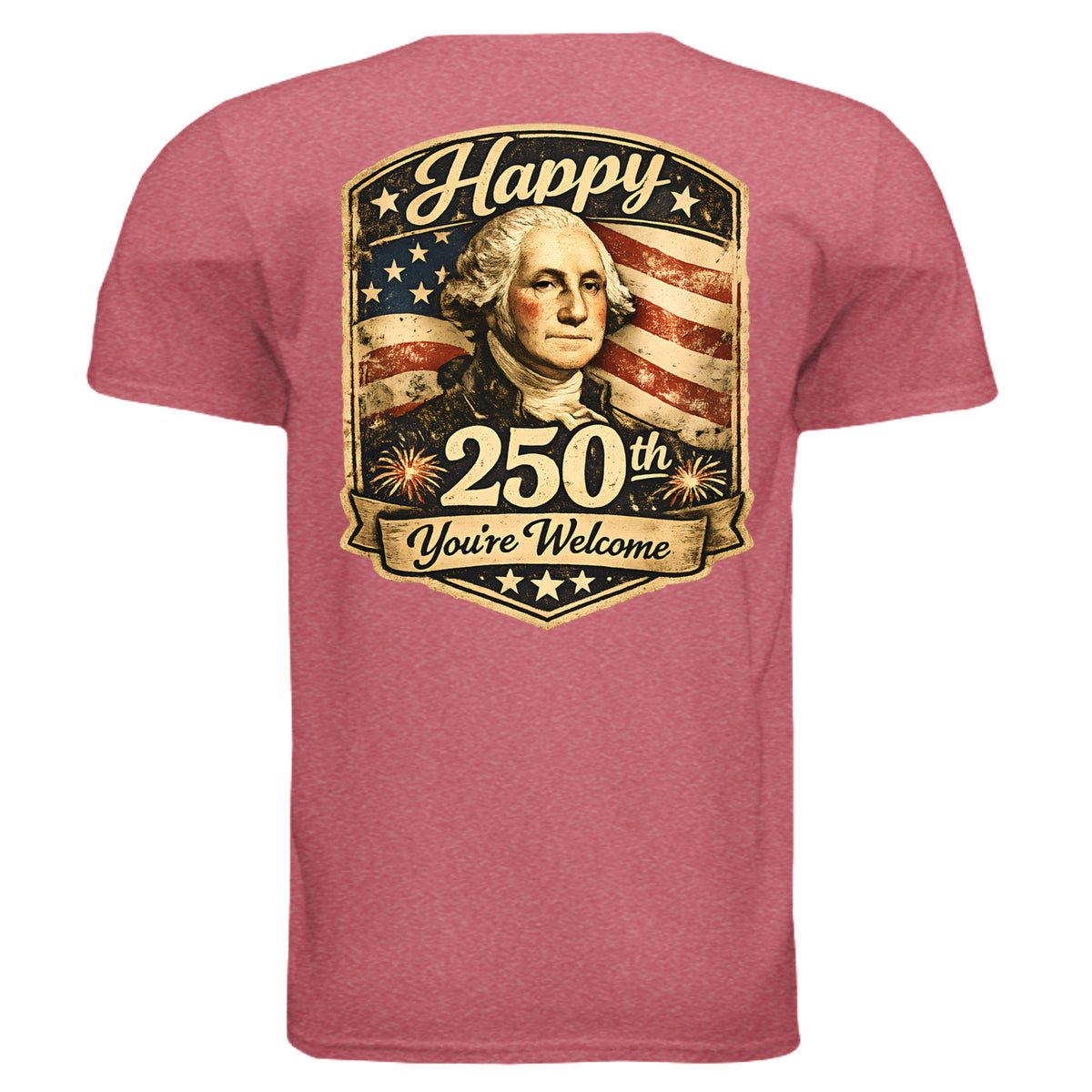 HEATHER RED - G640 - BACK