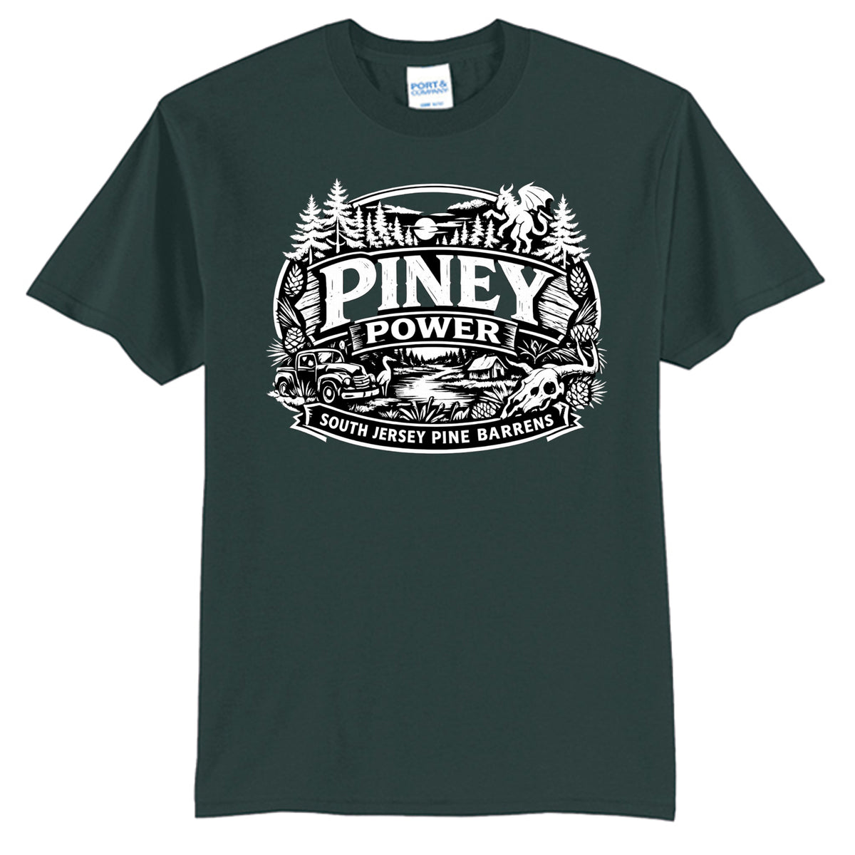 Dark Green - PC55T - FRONT