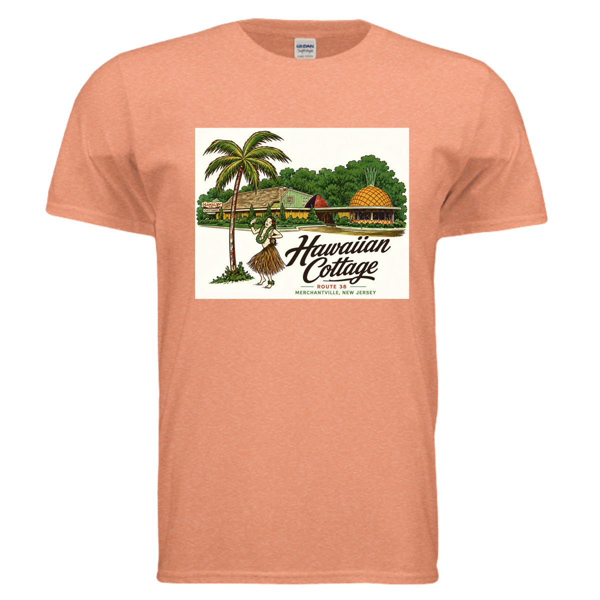 HEATHER ORANGE - G640 - FRONT