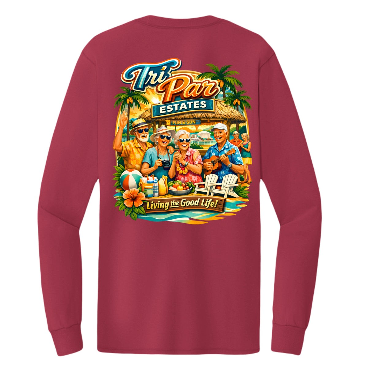 Red - PC61LST - BACK