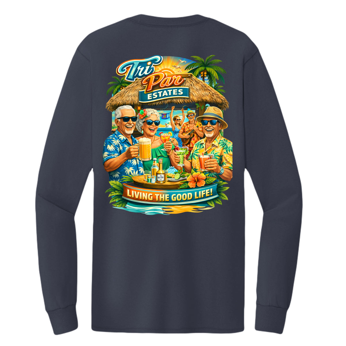Deep Navy - PC61LST - BACK
