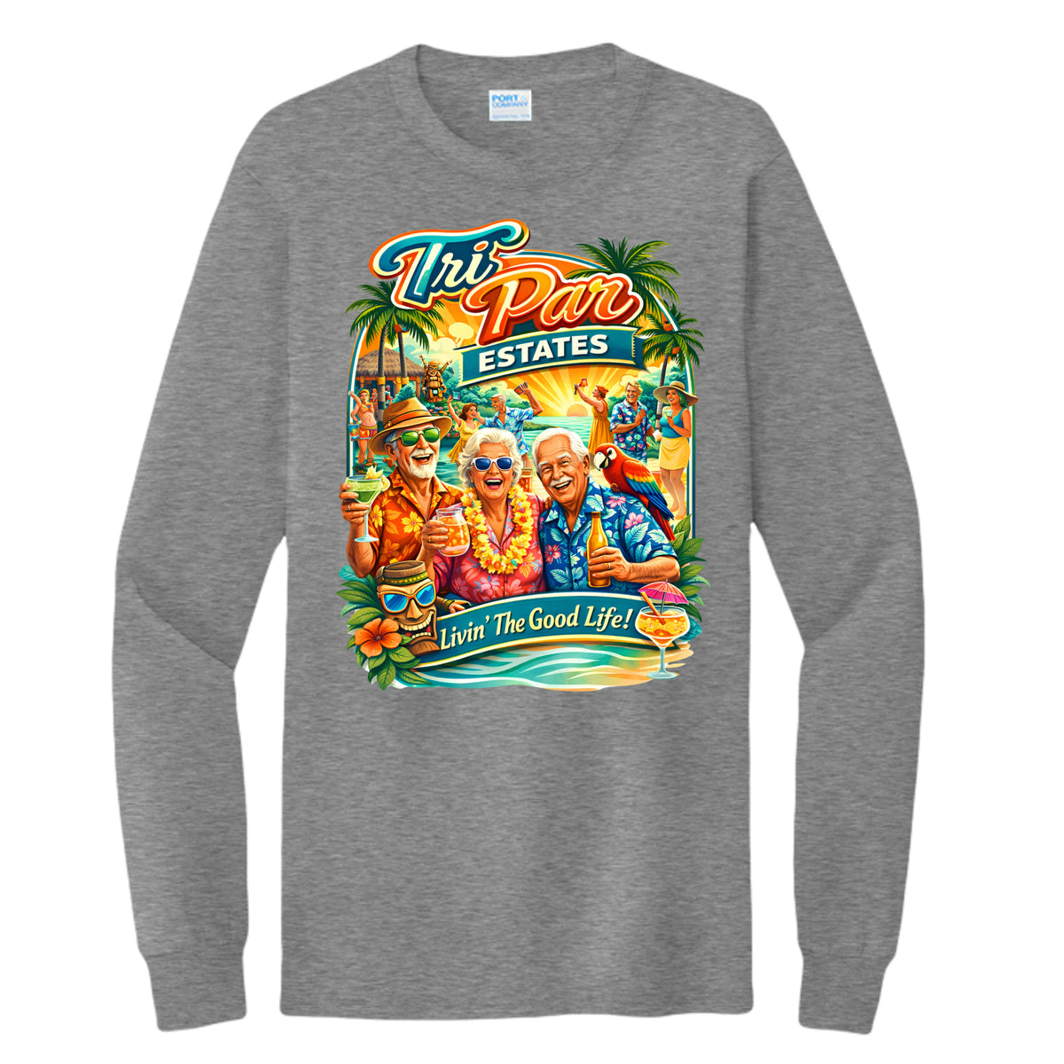 Athletic Heather - PC61LST - FRONT