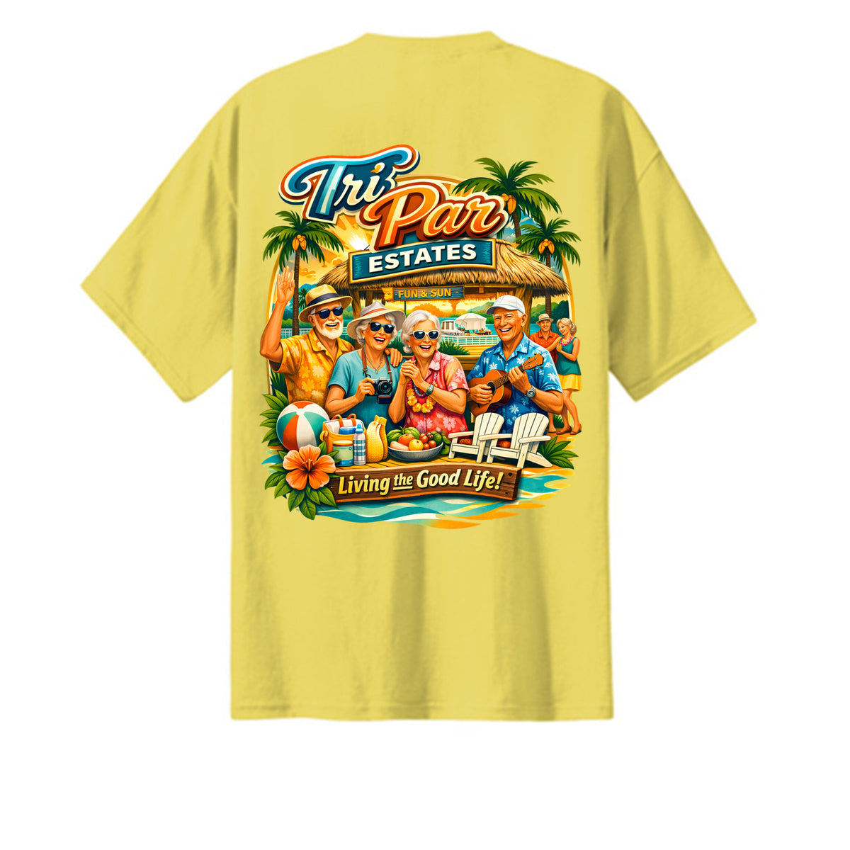 Yellow - PC61T - BACK