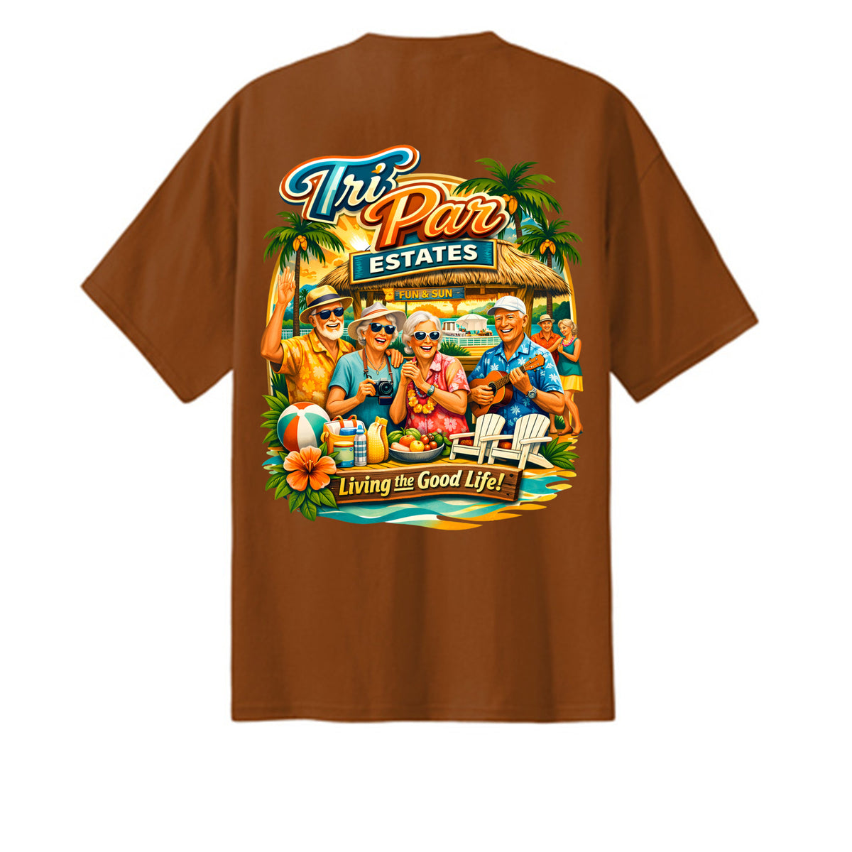 Texas Orange - PC61T - BACK