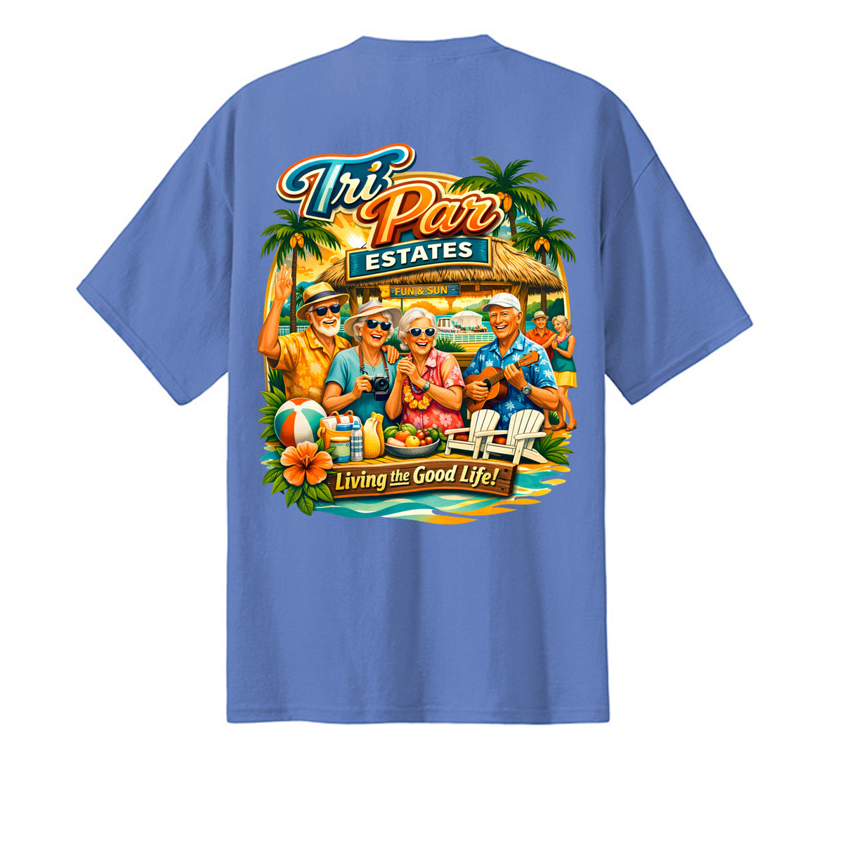 Carolina Blue - PC61T - BACK
