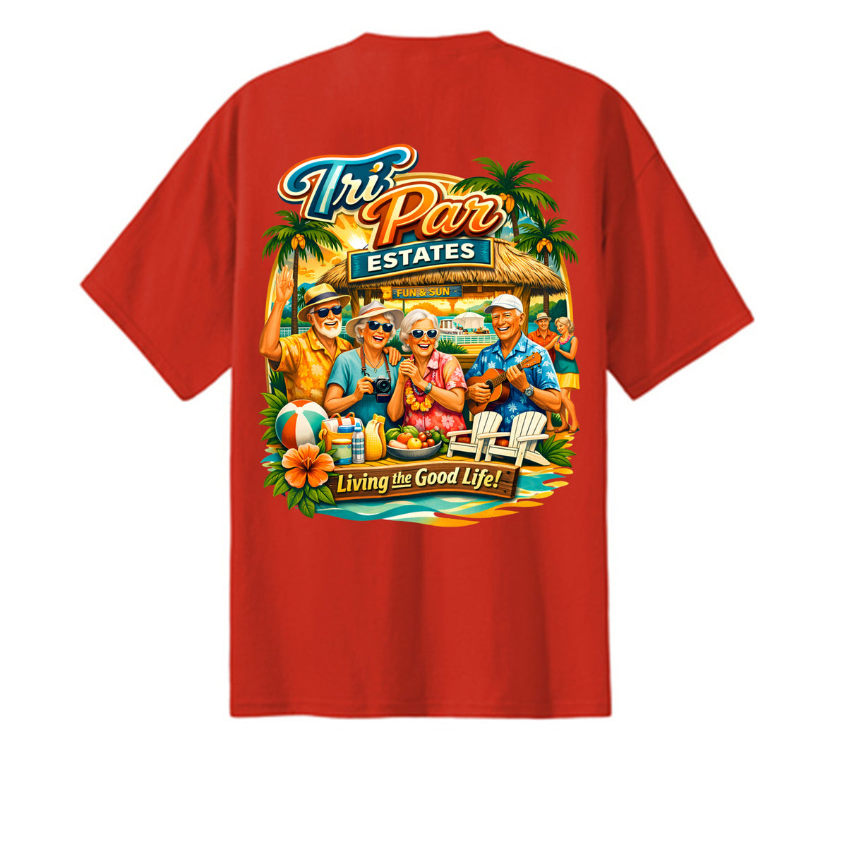Fiery Red - PC61T - BACK