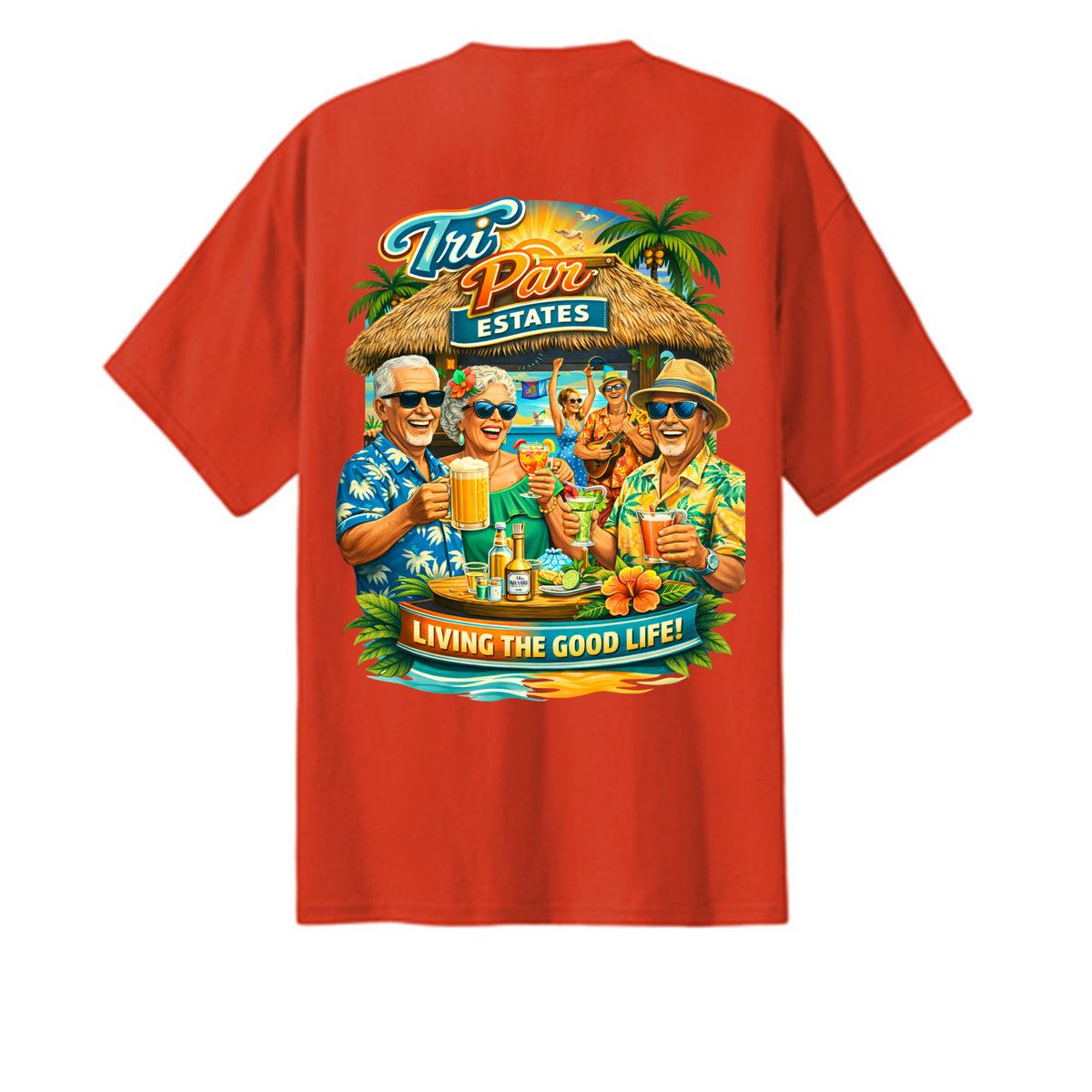 Orange - PC61T - BACK