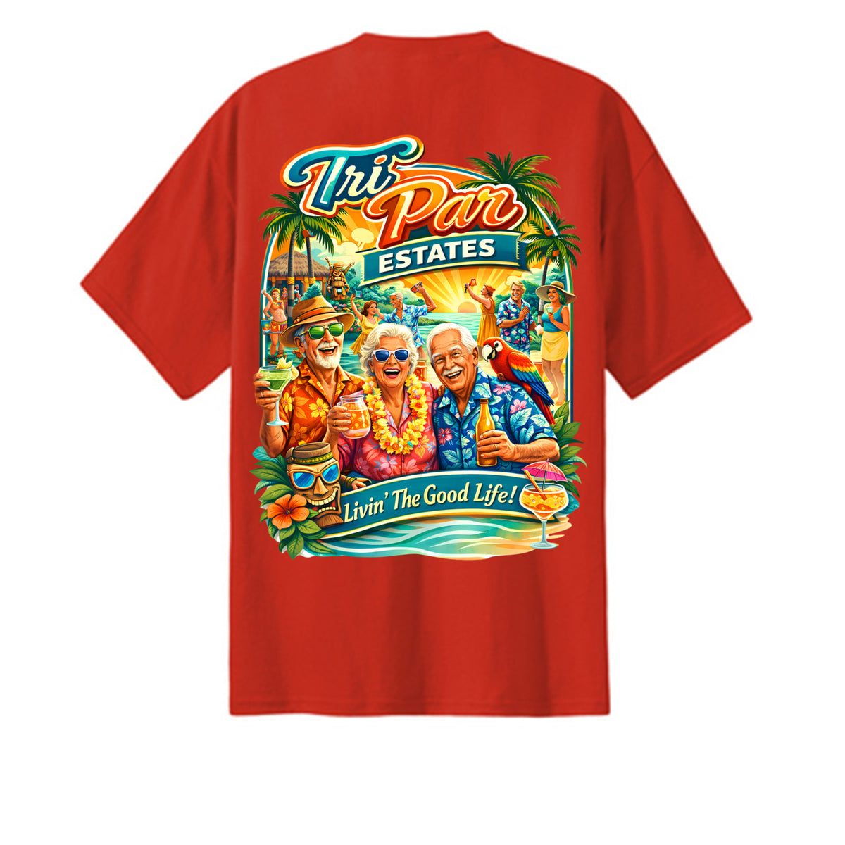 Fiery Red - PC61T - BACK