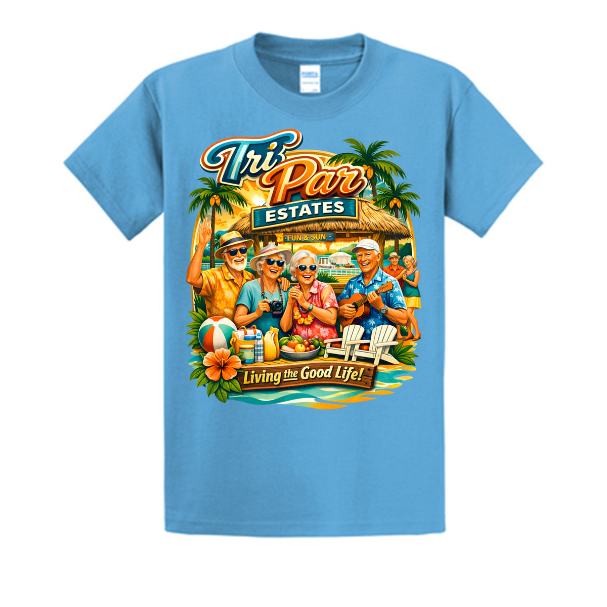 Aquatic Blue - PC61T - FRONT