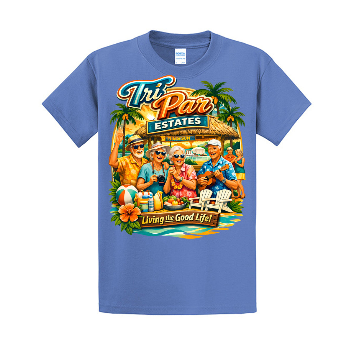 Carolina Blue - PC61T - FRONT