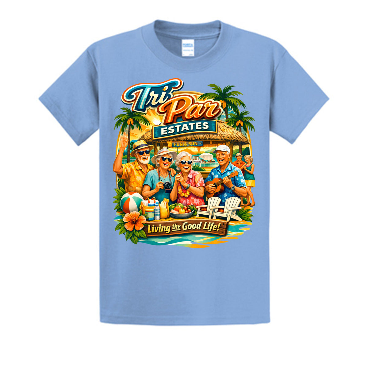 Light Blue - PC61T - FRONT