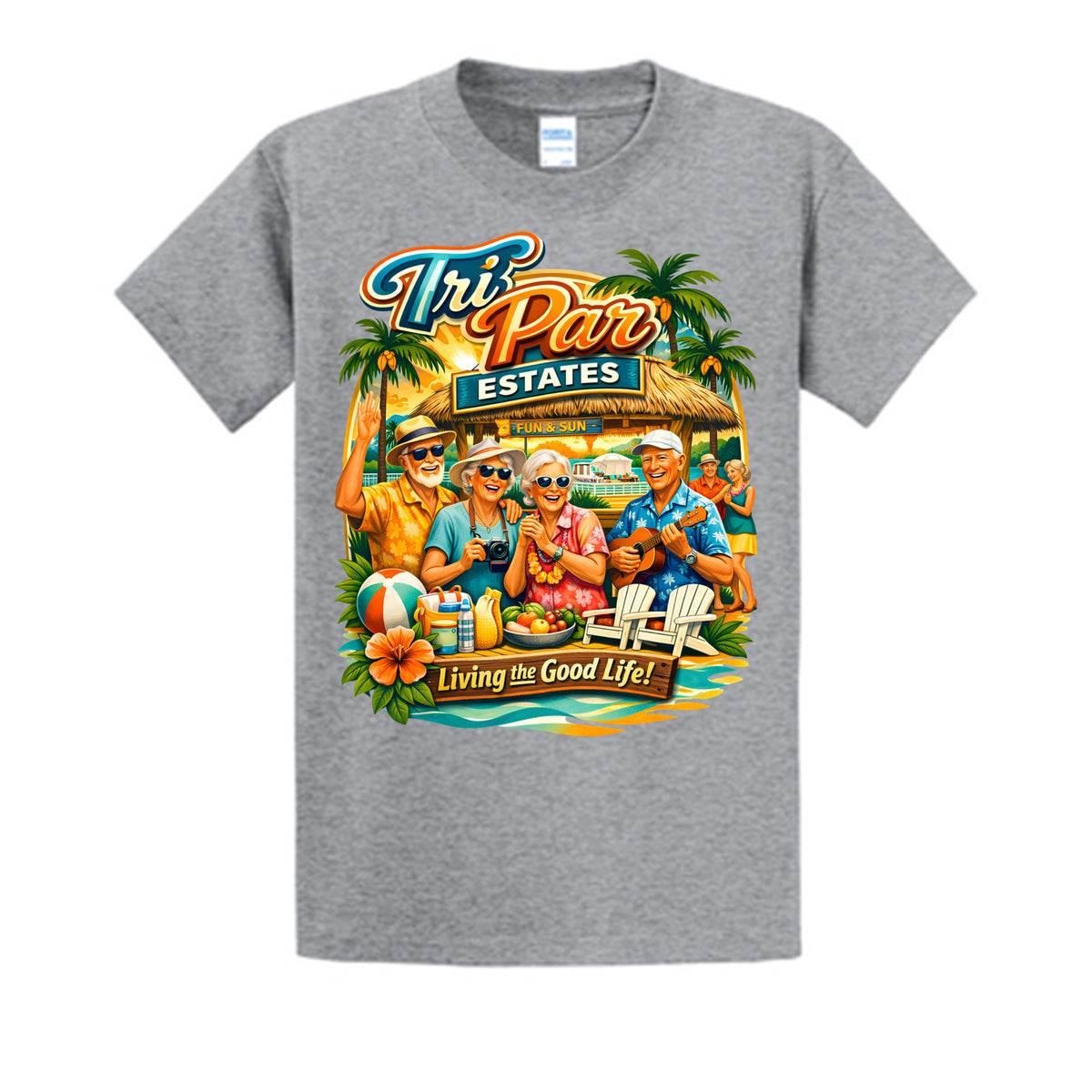 Athletic Heather - PC61T - FRONT