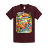 Athletic Maroon - PC61T - FRONT