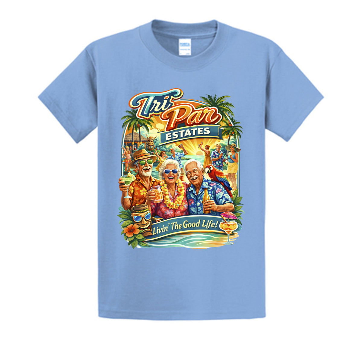 Light Blue - PC61T - FRONT