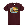 Athletic Maroon - PC61T - FRONT