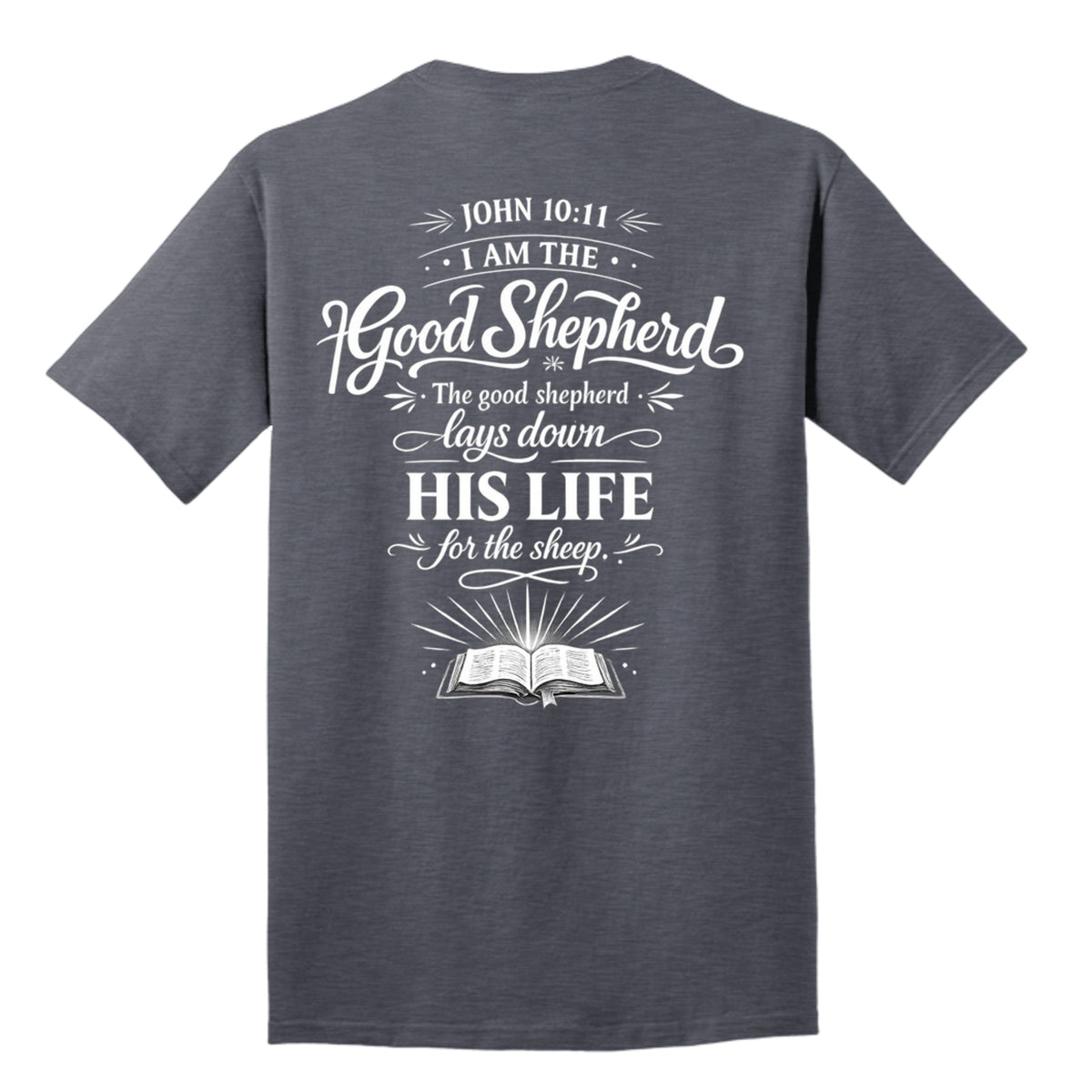 Heather Navy - PC54T - BACK