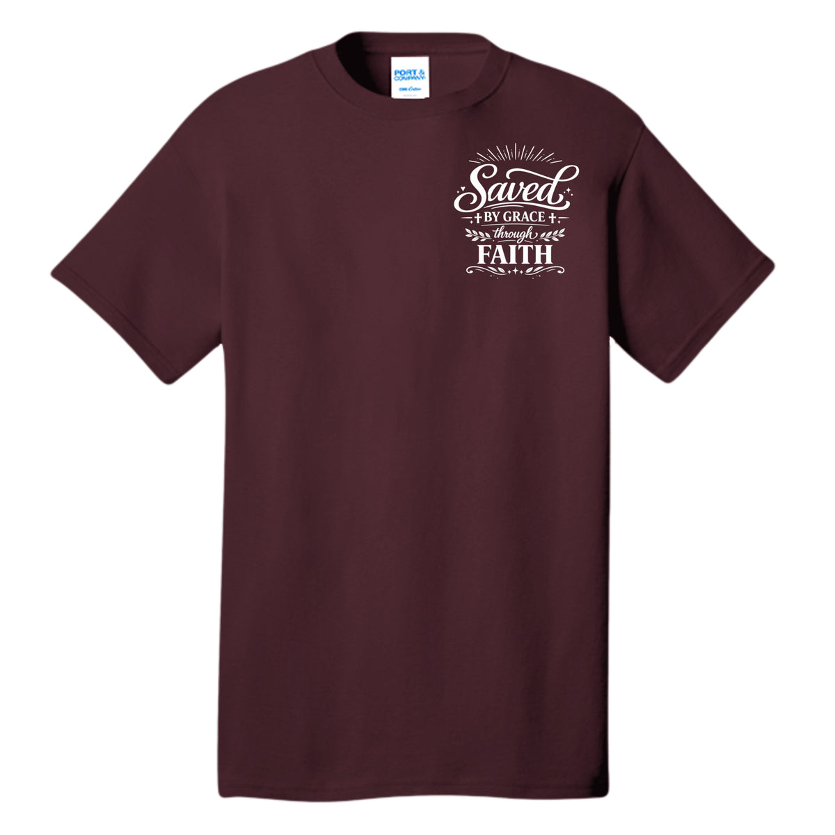 Athletic Maroon - PC54T - FRONT