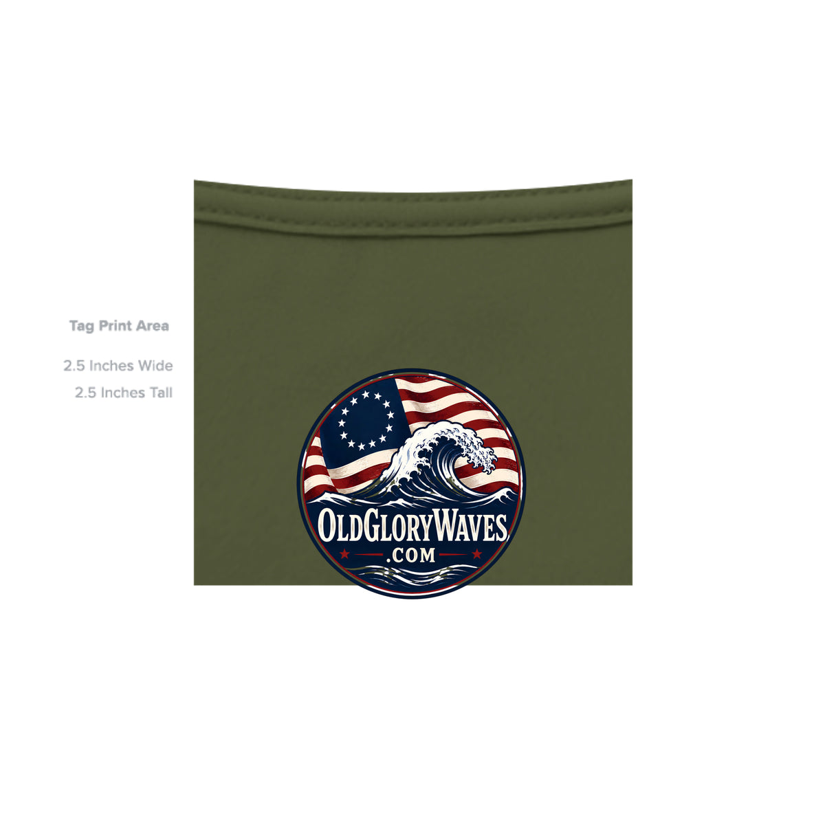 MILITARY GREEN - G640 - INSIDE_TAG_LINE
