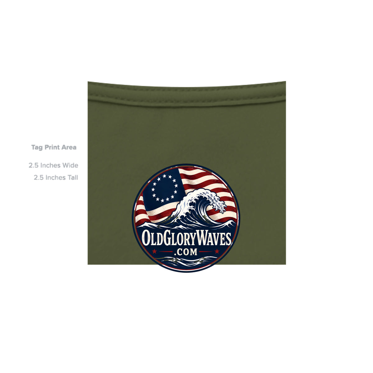 MILITARY GREEN - G640 - INSIDE_TAG_LINE