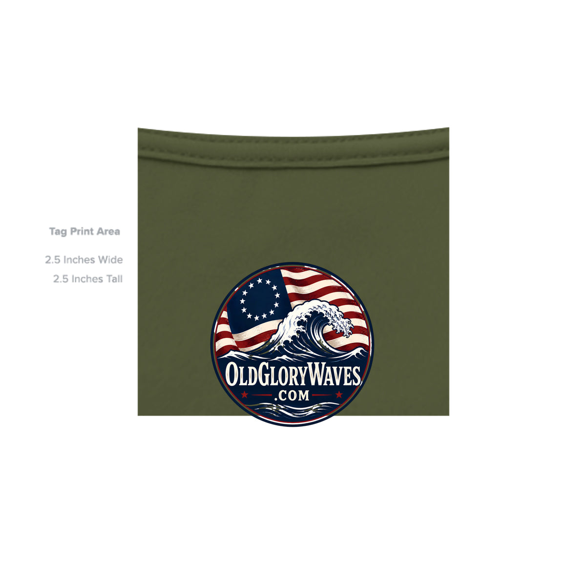 MILITARY GREEN - G640 - INSIDE_TAG_LINE