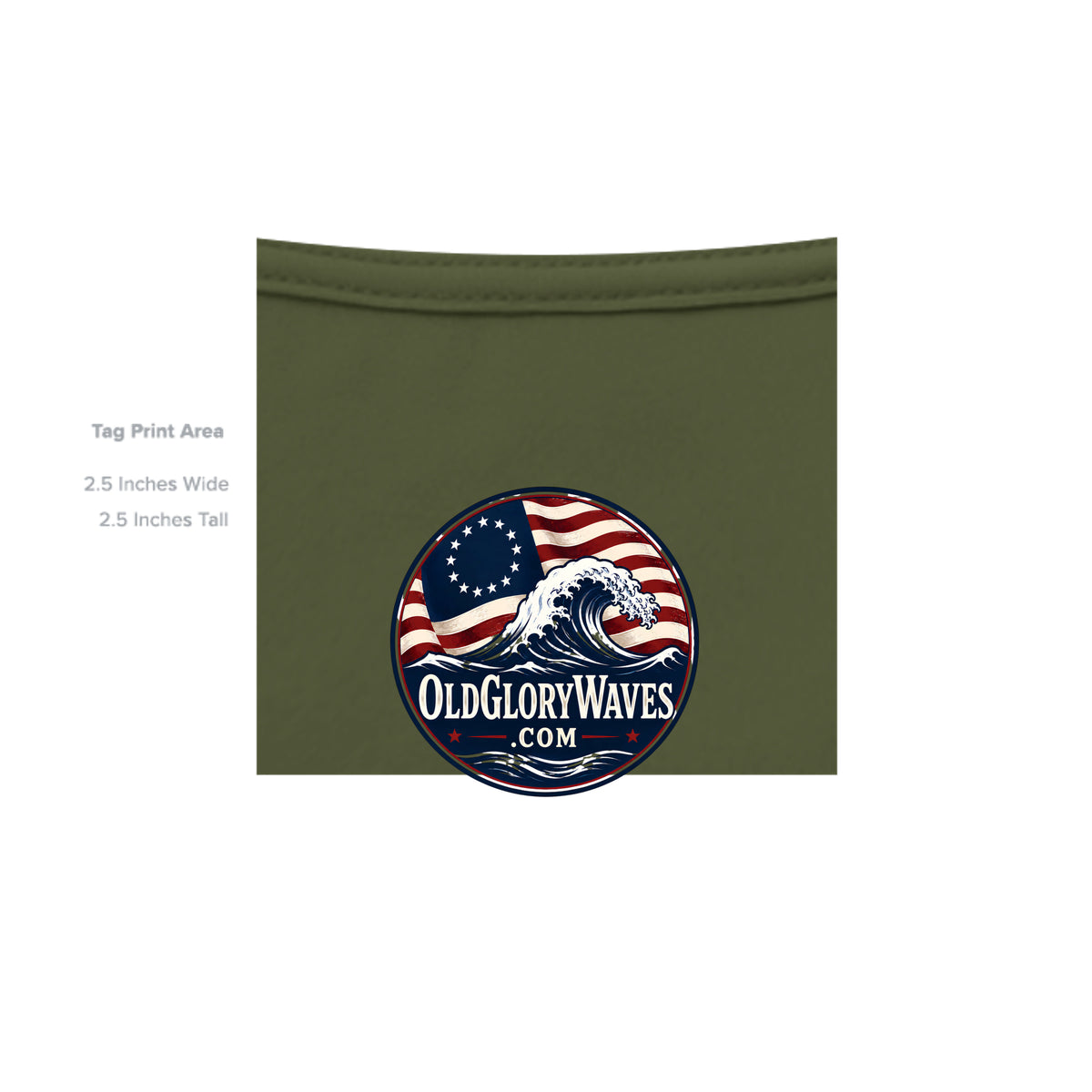 MILITARY GREEN - G640 - INSIDE_TAG_LINE