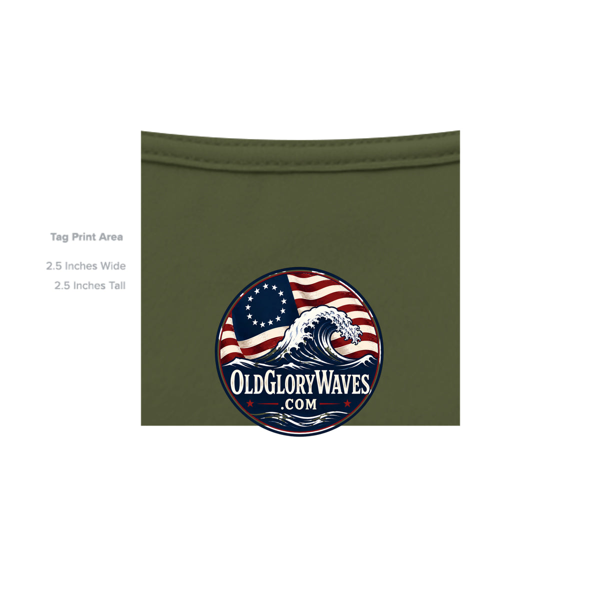 MILITARY GREEN - G640 - INSIDE_TAG_LINE