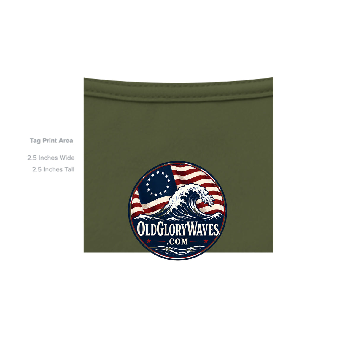 MILITARY GREEN - G640 - INSIDE_TAG_LINE