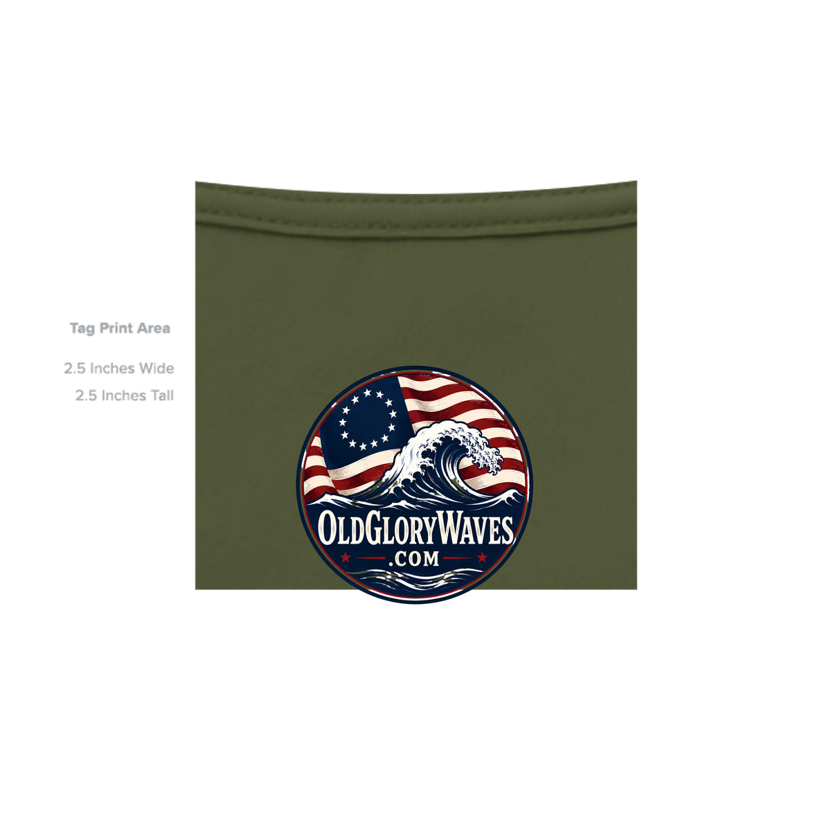 MILITARY GREEN - G640 - INSIDE_TAG_LINE