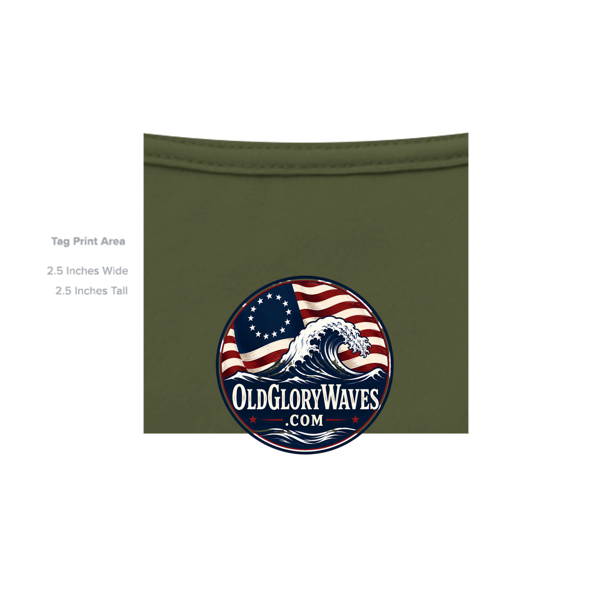 MILITARY GREEN - G640 - INSIDE_TAG_LINE