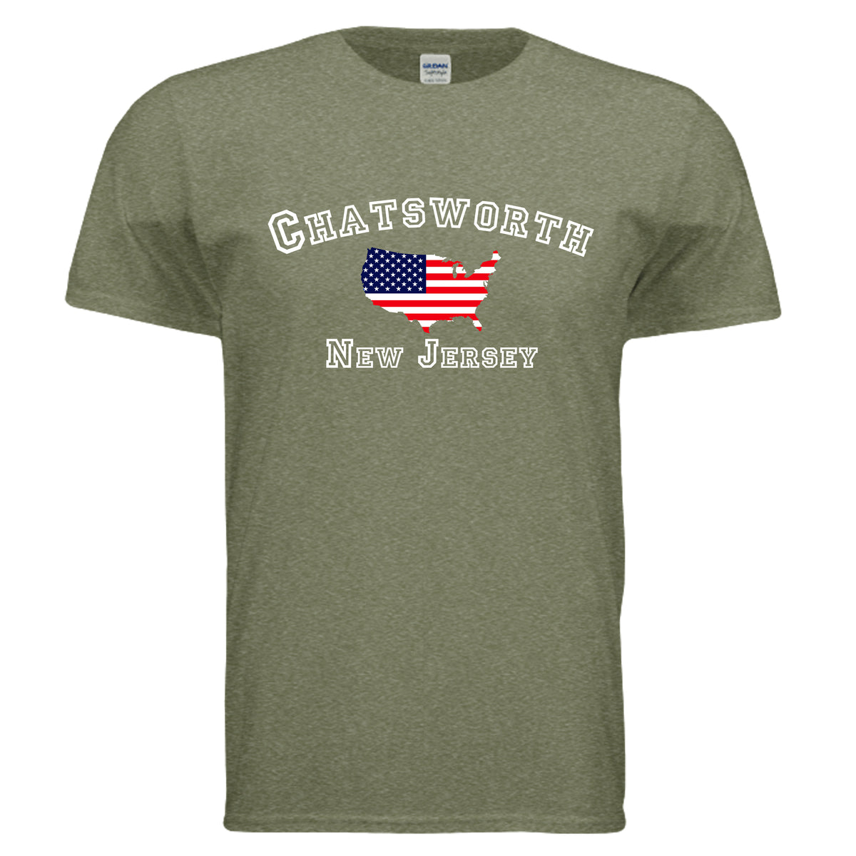 HEATHER MILITARY GREEN - G640 - FRONT